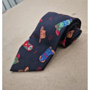 Britches Great Outdoors Tie Cowboy Hats Boots Western Made in USA